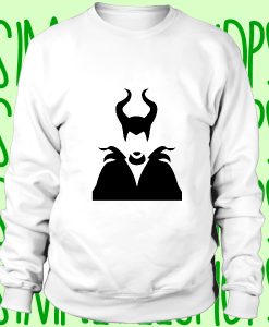 Mrs Maleficent Silhoutte sweatshirt n21