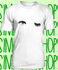 wink eye t-shirt n21