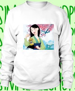 Mulan Disney Princess sweatshirt n21