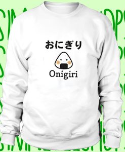 Onigiri japanese sweatshirt n21