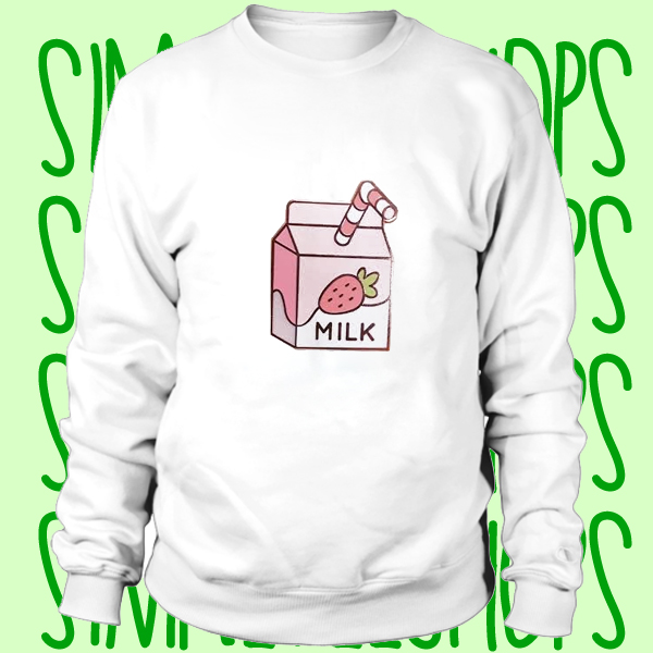 Strawberry Milk Japan sweatshirt n21