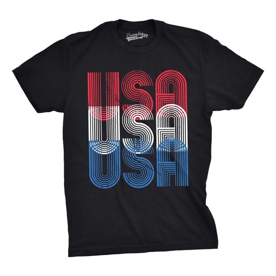 3 USA words Tshirt