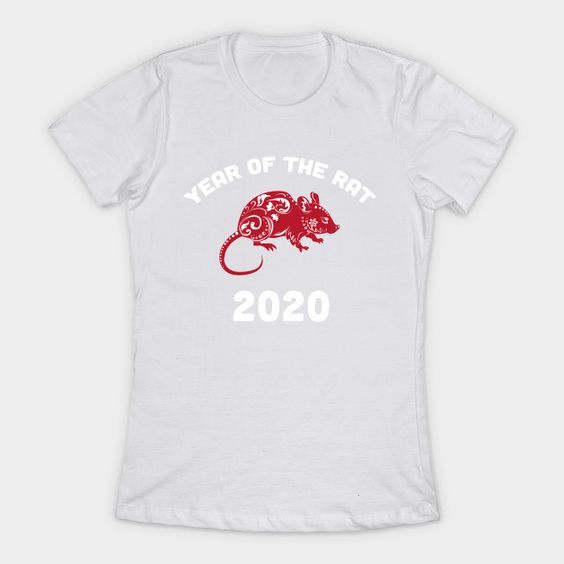 Chinese New Year 2020 Rat T Shirt Women