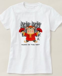 Chinese Year of the Rat Cute Little Mouse T-Shirt