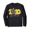 Dabbing rat year of the rat 2020 happy Chinese new year gift Long Sleeve T-Shirt