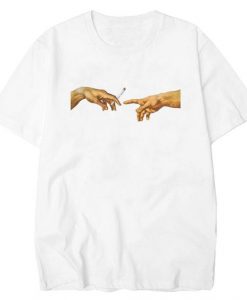 Men’s Casual White Cotton T-Shirt