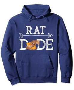 Rat Dude Cute Boys Chinese 2020 New Year of Rats Pullover Hoodie