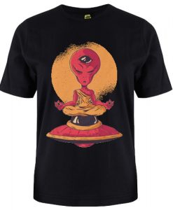 Alien Meditation Men Shirt