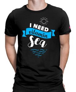 Graphic Printed T-Shirt for Men Vitamin Sea T-Shirt