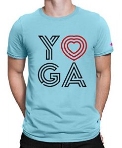 Graphic Printed T-Shirt for Men Yoga Tshirt