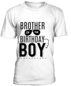 Brother Of The Birthday Boy T-Shirt AI