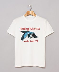 Rolling Stones World Tour 75 T Shirt AI