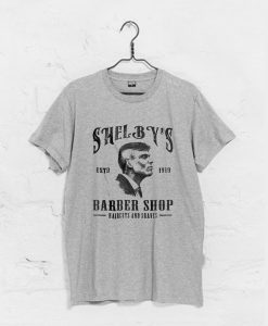 Shelby’s barber shop shirt funny tommy shelby haircut t-shirt AI