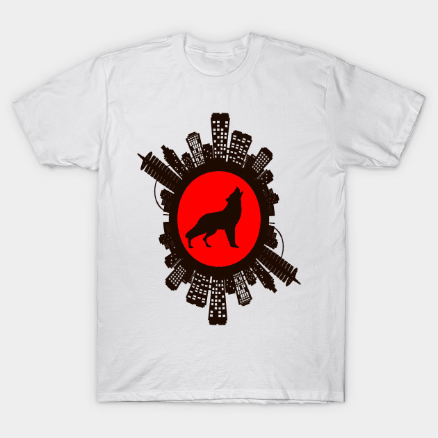 Wolf Lover T-Shirt AI