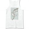 made me one day look throught it Blackout Poetry Back Tanktop AI