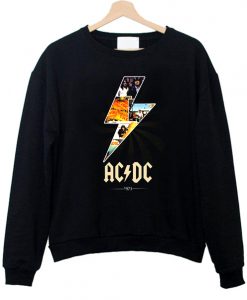 AC DC 1973 Sweatshirt AI