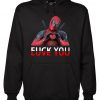 Deadpool Fuck You And Love You Hoodie AI