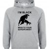 Im Black Whats Your Superpower Hoodie AI