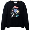 Moon Planet Sweatshirt AI