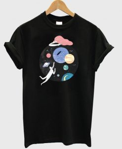 Moon Planet T shirt AI