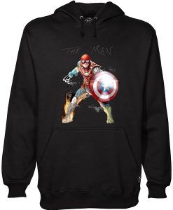 Stan Lee One With His Universe Hoodie AI