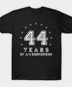 44th Birthday Gifts T-Shirt AI