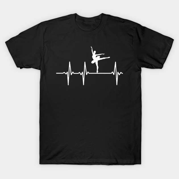 Ballet Dancing Heartbeat T-Shirt AI