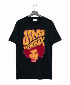 Jimi Hendrix Black T-Shirt AI