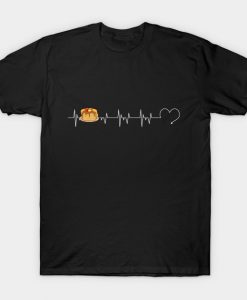 Pancake Heartbeat T-Shirt AI