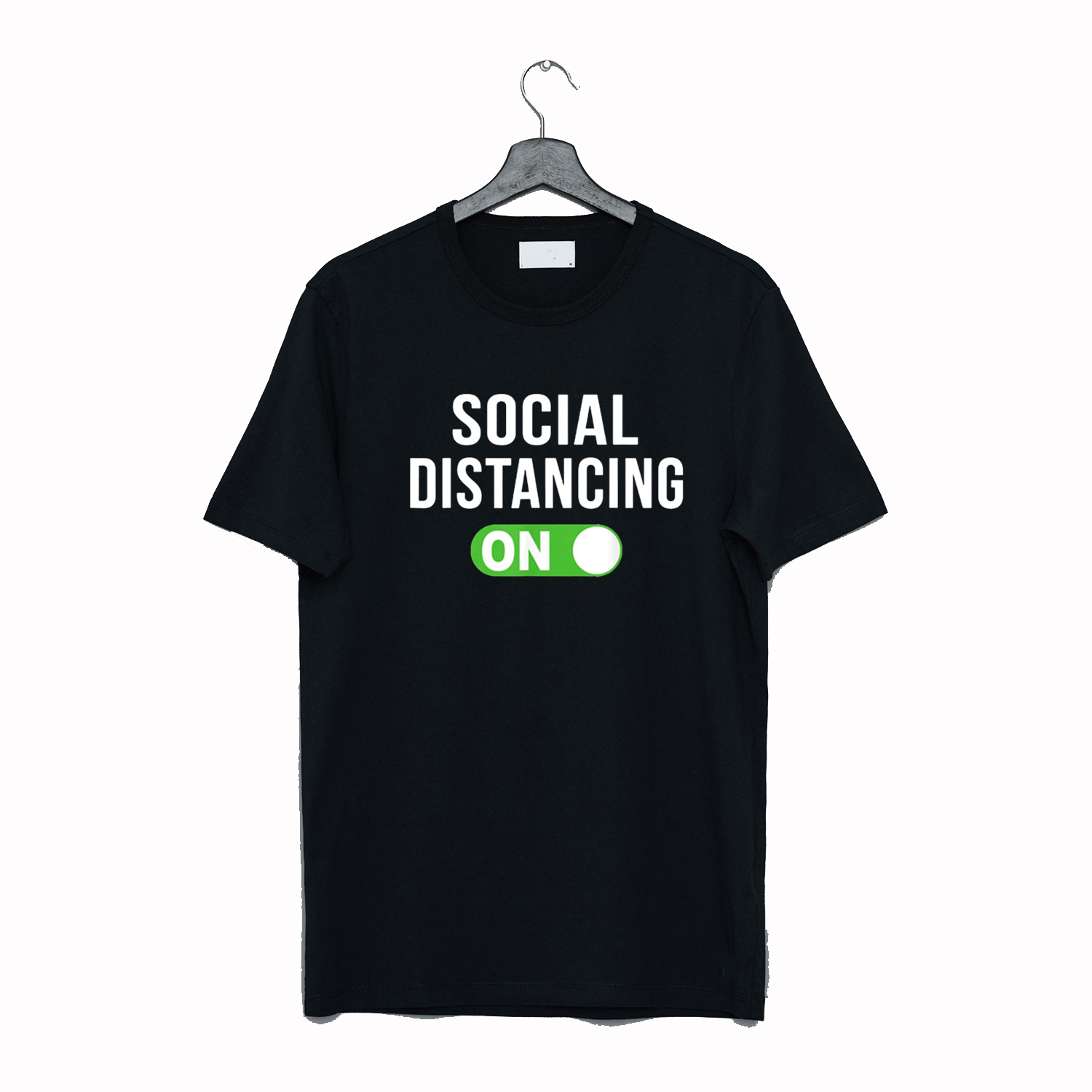Social Distancing Mode On Social Distancing T Shirt AI