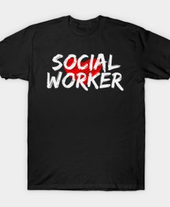Social Work Heart T-Shirt AI