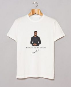 Chadwick Boseman Memories T Shirt AI