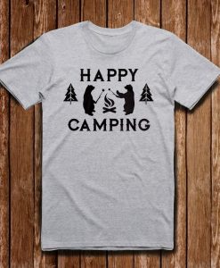 Happy Camping T-Shirt AI