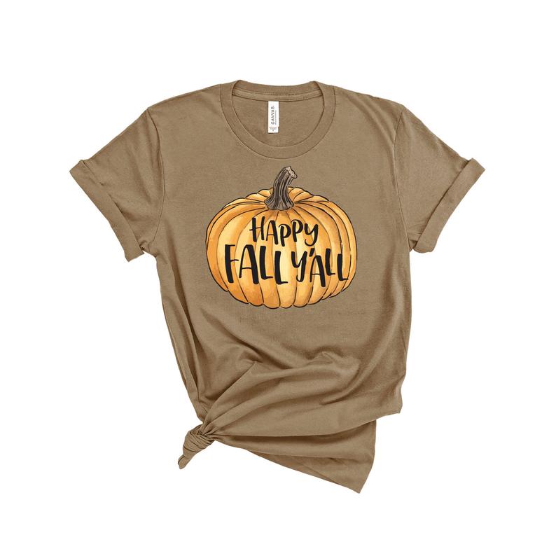 Happy Fall Ya’ll Pumpkin T Shirt AIHappy Fall Ya’ll Pumpkin T Shirt AI