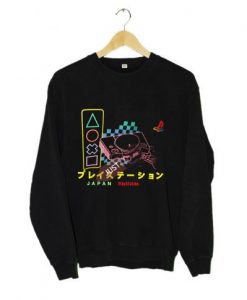 Japan PlayStation Sweatshirt AI