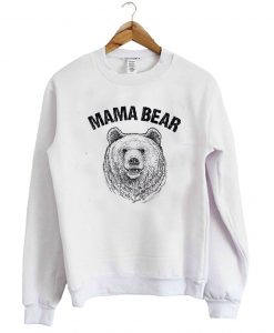 Mama Bear Womens Sweatshirt AI