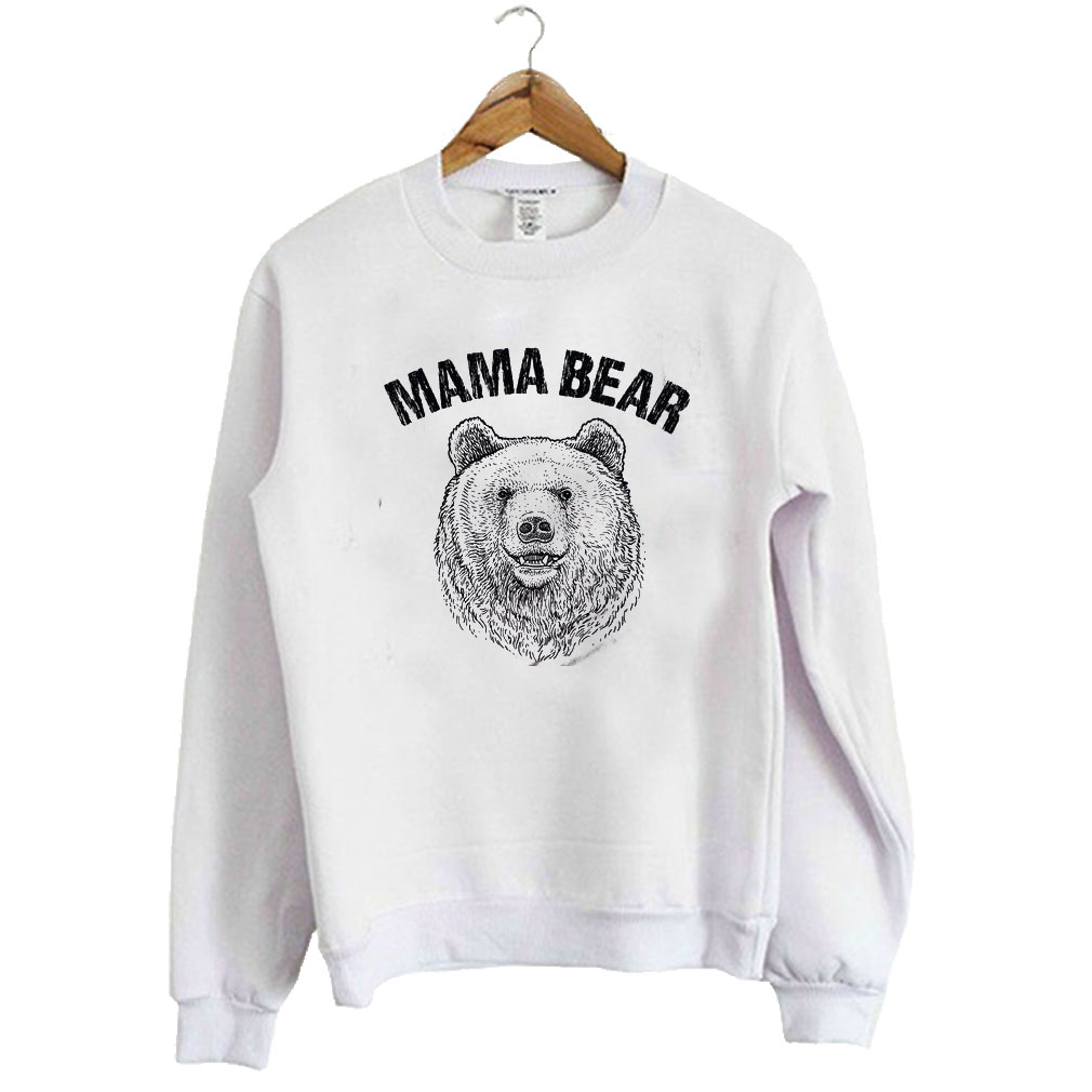 Mama Bear Womens Sweatshirt AI