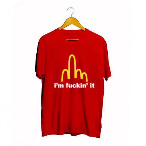 Mc Fuckin’ It T-Shirt Red AI