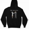 Rick and Archer Drink Wine Friends Rick and Morty Funny Hoodie AI