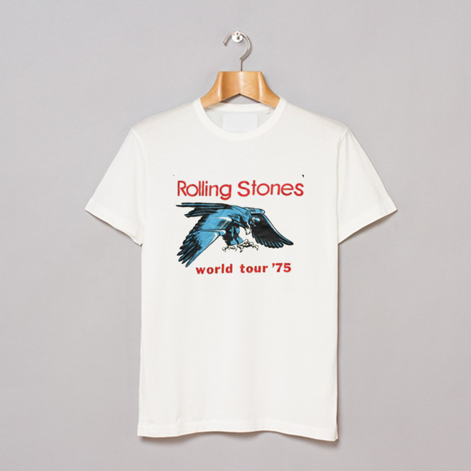 Rolling Stones World Tour 75 T Shirt AI