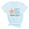 Salty Hair Don’t Care T Shirt AI