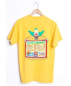 The Simpsons x Krusty Burger T Shirt AI