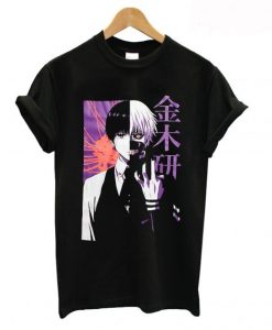 Tokyo Ghoul Kaneki Split Face T-Shirt AI