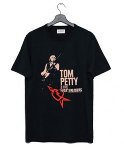 Tom Petty and Heartbreakers T-Shirt Black AI