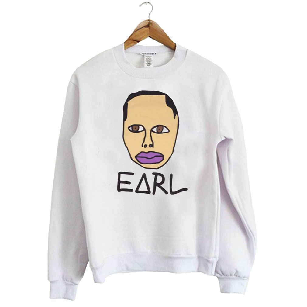 Tomb Earl White Sweatshirt AI