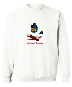 Vintage 1995 Curious George Ether Sweatshirt AI