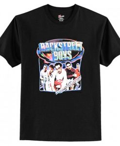 Backstreet Boys Larger Than Life Black T Shirt AI
