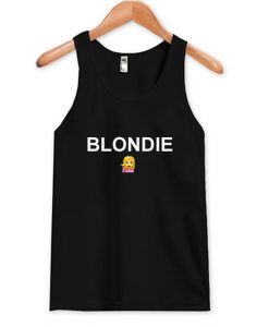 Blondie Emoji Tank Top AI