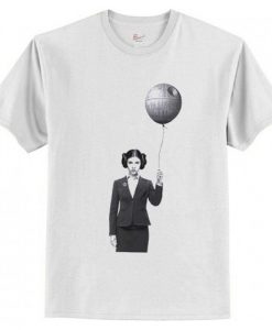 Carrie Fisher women’s graphic t-shirt AI