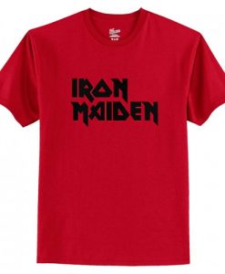 Classic Iron Maiden Red T Shirt AI